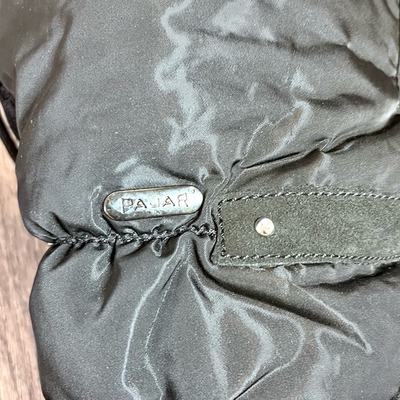 * Pajar | Faux Shearling Lined Quilted Nylon/Suede Mid Calf Boot Black 38/7-7.5 - Picture 6 of 16